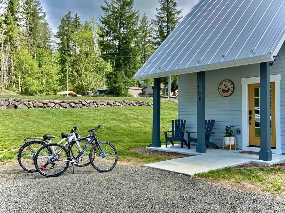 Romantic Cozy Cabin Walk To Lake Hot Tub Bikes Kayaks Grill Onalaska Exterior foto